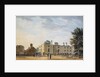 Figures Outside an Elegant Country House by Thomas Malton II