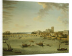The Thames from the Terrace of Somerset House Looking Towards Westminster by Antonio Joli