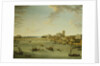 The Thames from the Terrace of Somerset House Looking Towards Westminster by Antonio Joli