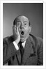1960s balding man with a shocked expression by Anonymous