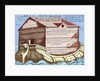 Noah's Ark in 'De Linguis gentium, libellum' by Anonymous
