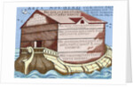Noah's Ark in 'De Linguis gentium, libellum' by Anonymous