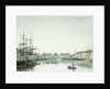 Le Havre, Le Bassin du Commerce by Eugene Boudin