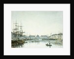 Le Havre, Le Bassin du Commerce by Eugene Boudin