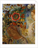 Two Young Girls with Flowers by Odilon Redon