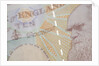 A close up of Charles Darwin on the back of a ten pound note by Anonymous