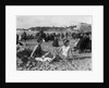 1920s two women sitting on the beach in bathing suits by Anonymous