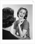 1960s two women talking by Anonymous
