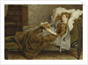 A Young Lady Reading in an Interior by George Goodwin Kilburne