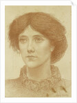 Portrait of Mrs Wheeler, Bust Length by Henry Holiday