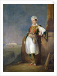 Portrait of Lord Byron in Athens, Before the Acropolis by Anonymous