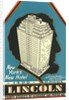 Lincoln Hotel Advertisement by Anonymous