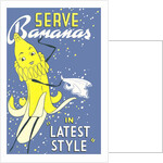 Serve Bananas in Latest Style Ad by Anonymous
