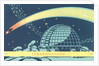 Observatory and Comet by Anonymous