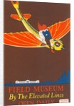 Poster for Field Museum with Children on Giant Koi by Anonymous