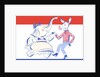 Elephant Dancing with Donkey Political Poster by Anonymous