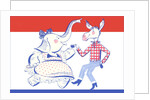 Elephant Dancing with Donkey Political Poster by Anonymous