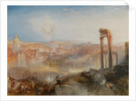 Modern Rome-Campo Vaccino by Joseph Mallord William Turner