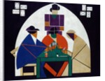 Card Players by Theo van Doesburg
