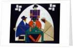 Card Players by Theo van Doesburg