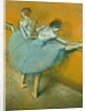Dancers at the Barre by Edgar Degas
