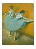 Dancers at the Barre by Edgar Degas
