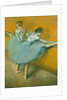Dancers at the Barre by Edgar Degas