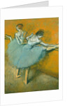 Dancers at the Barre by Edgar Degas