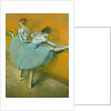 Dancers at the Barre by Edgar Degas
