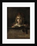 Titus van Rijn, the Artist's Son, Reading by Rembrandt van Rijn