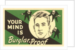 Your mind is burglar-proof by Anonymous