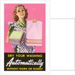 Dry your washing automatically withour work or worry by Anonymous