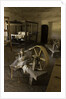 Spinning wheel and looms at La Purisima Mission in Lompoc California by Anonymous