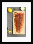 Herb covered salmon by Anonymous