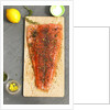 Herb covered salmon by Anonymous