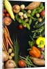 Mixed fruit and vegetables by Anonymous