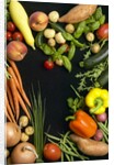 Mixed fruit and vegetables by Anonymous