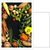 Mixed fruit and vegetables by Anonymous