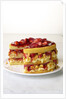 Strawberry shortcake with cornbread by Anonymous