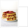Strawberry shortcake with cornbread by Anonymous