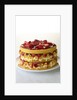 Strawberry shortcake with cornbread by Anonymous