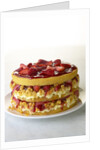 Strawberry shortcake with cornbread by Anonymous