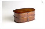 Oval bento box by Anonymous