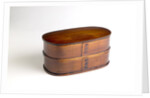 Oval bento box by Anonymous