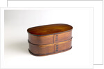 Oval bento box by Anonymous