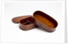Unstacked bento box by Anonymous