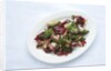 Grilled radicchio and romaine salad by Anonymous