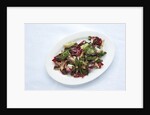 Grilled radicchio and romaine salad by Anonymous