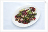 Grilled radicchio and romaine salad by Anonymous