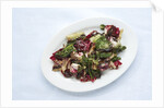 Grilled radicchio and romaine salad by Anonymous